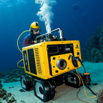 Deep-Sea Exploration**

"A fully clothed marine geologist using ROV equipment to explore a hydrothermal vent in the deep ocean, surrounded by unique marine life, safe for work, appropriate content, professional setting, perfect anatomy, correct proportions, well-formed hands, natural body proportions, underwater photography, high quality, professional."

**