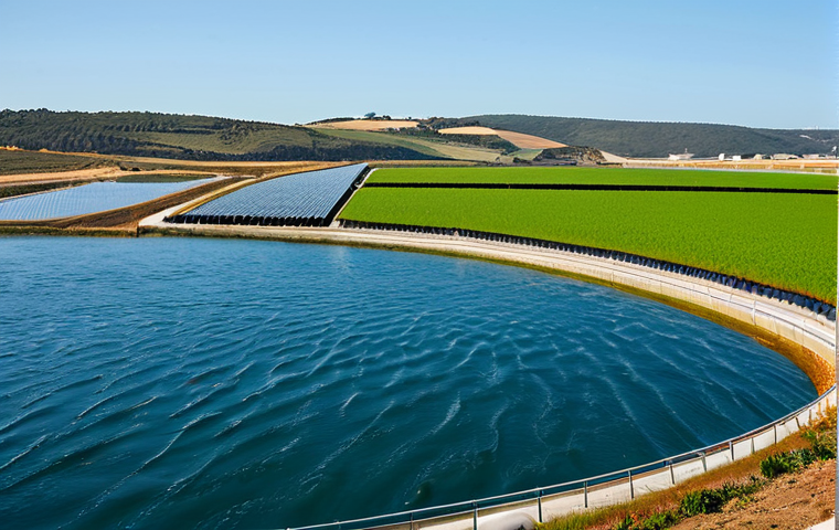 해양 개발 및 경제학 - Sustainable Aquaculture in Portugal**
"A modern, sustainable aquaculture farm off the coast of Port...