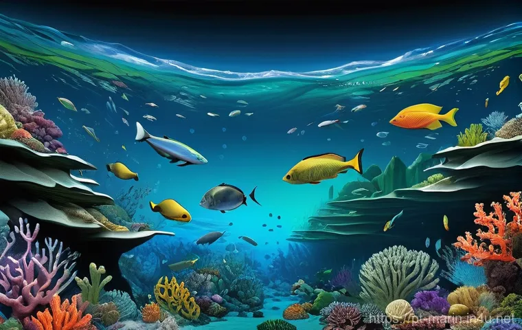 해양학 온라인 강의 - **Prompt:** A cozy, sunlit home office scene with a person (gender-neutral, 20s-30s, dressed in comf...