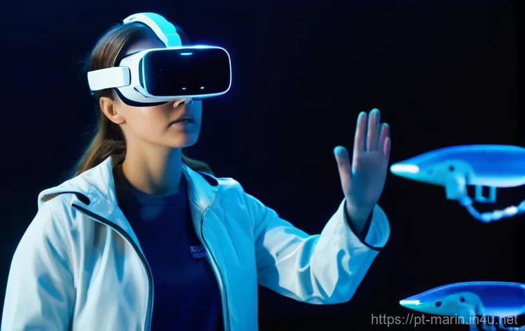 해양학 온라인 강의 - **Prompt:** An intricately detailed digital illustration showcasing the multifaceted nature of ocean...